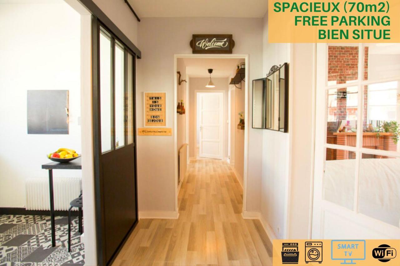 #Lindustriochampetre Free Parking, Bien Situe, Spacieux, Proche Clinique Rouen Luaran gambar